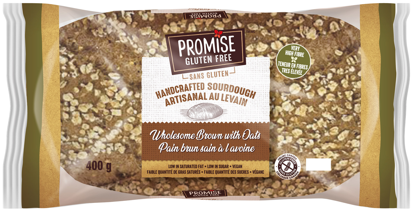 Wholesome Brown Sourdough with Oats