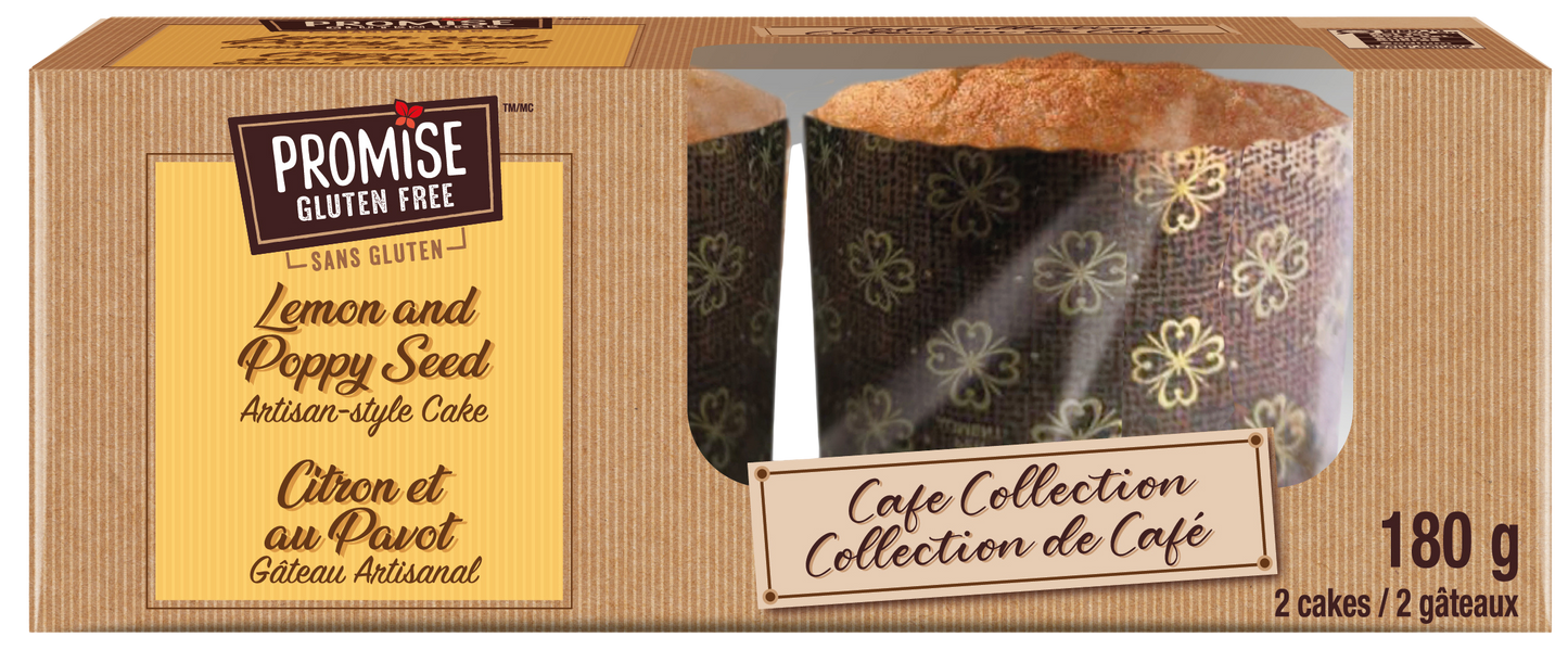 Lemon and Poppyseed Artisan Cakes